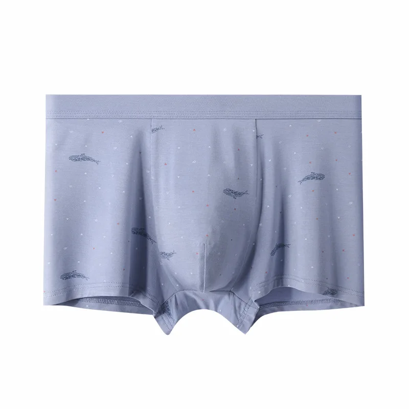 Новинка 2021 мужские шорты с принтом средней посадки Мужской трикотажный комплект из модала дышащие и приятные для