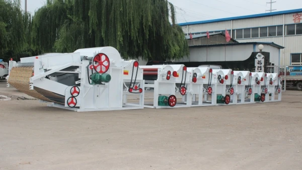 High-Efficiency Cotton Recycling Fiber Line New Motor-Cores Thread Recycling Processing Textile recycling machine