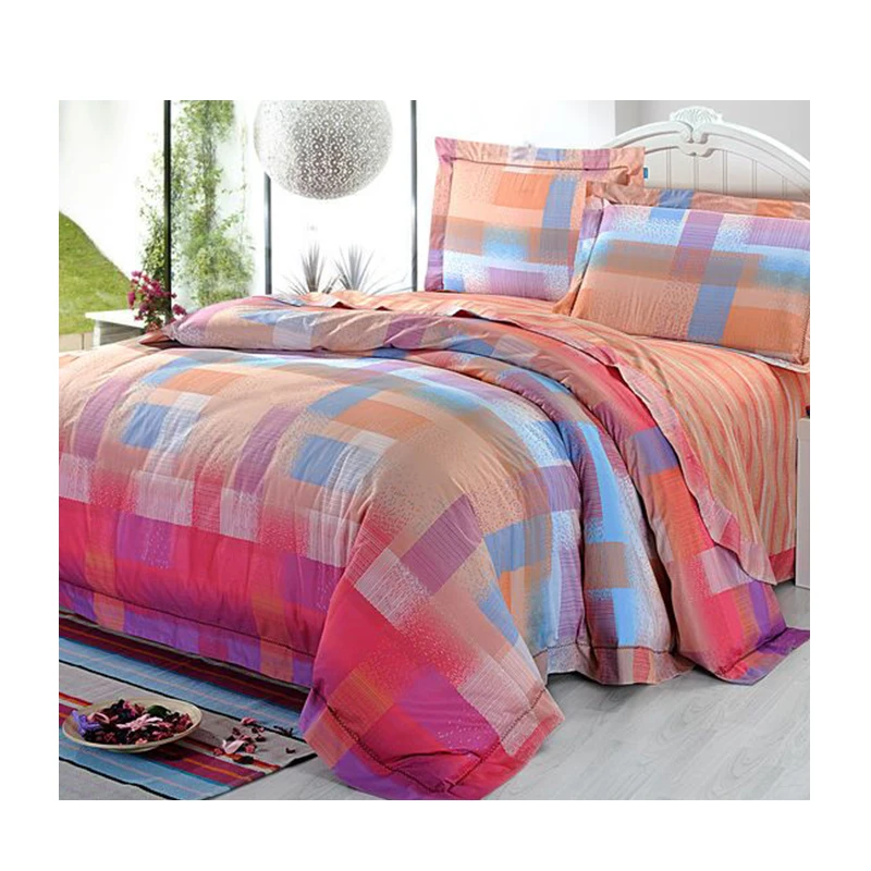 
100% polyester textile Material Microfiber Printed Bed sheet fabric in rolls 