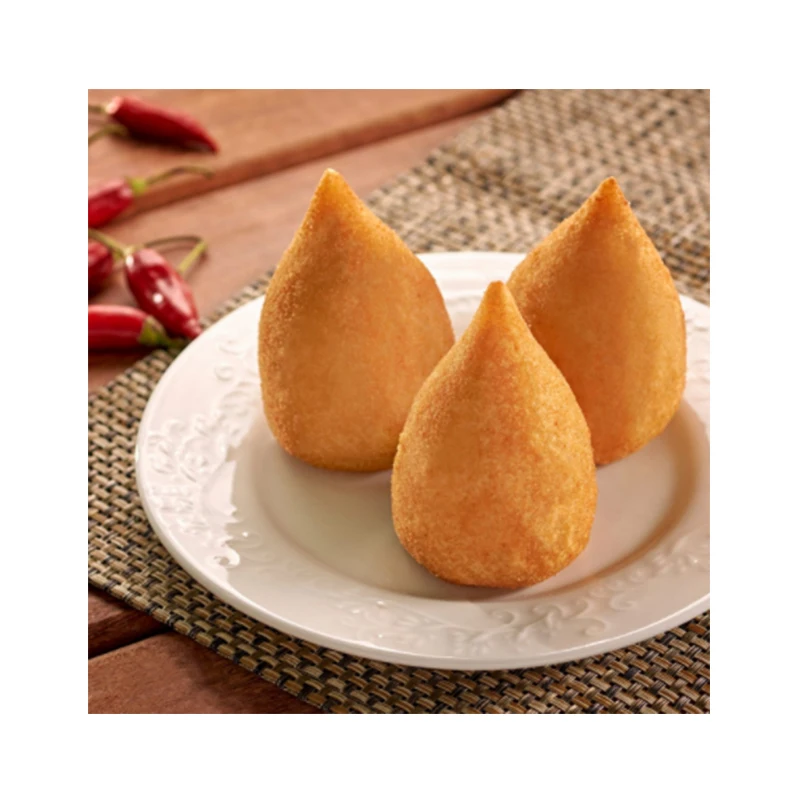 
Hot selling Cooked 140g Coxinha de Aipim Cassava dough for everyone 