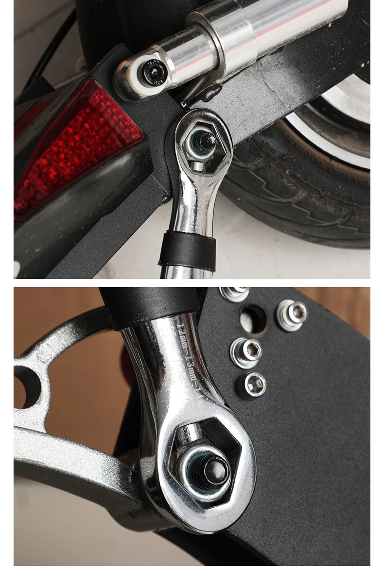 Universal 23 In 1 Ratchets Wrench 7-19mm Key Adjustable Spanner For Car Repair Multitools Hand Tool