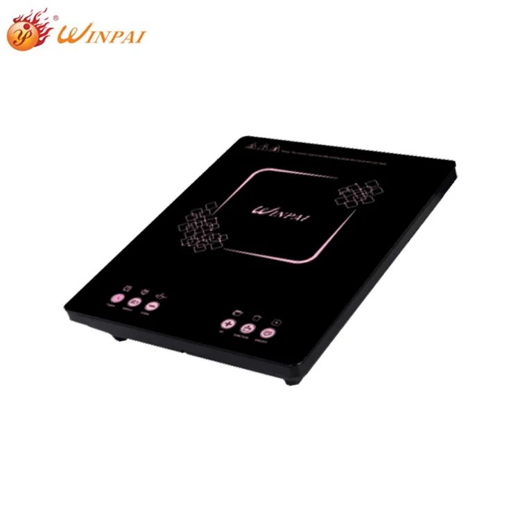 Недорогая сенсорная стеклянная Интеллектуальная Индукционная плита для горячего горшка
