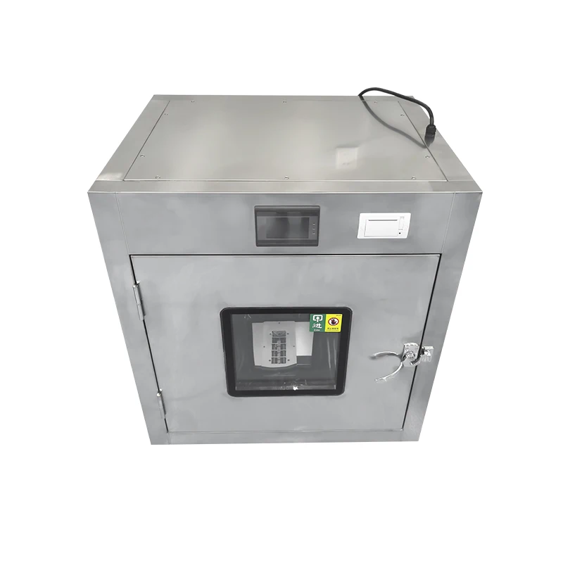 Factory price 304 Stainless Steel Xenon light sterilization Pass Box transfer window for Clean room Customize Laboratory Dynamic