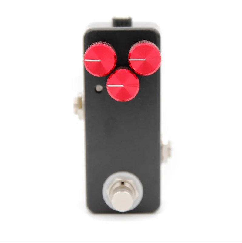 Custom CNC Machining Guitar Effect Pedal Knob Metal Potentiometer Knob Solid Aluminum Small Knob with Set Screw