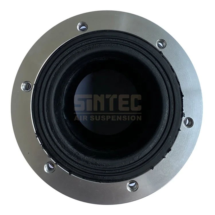 2S2300F Double Convoluted ATV Rubber Air Suspension Car Parts Ride Lift Bag Bellow Spring With Aluminium Flange