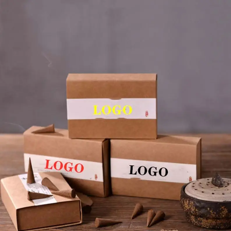 Customization Welcome Wholesale Natural Handmade Tower Cones Oud Sandalwood Incense Cones