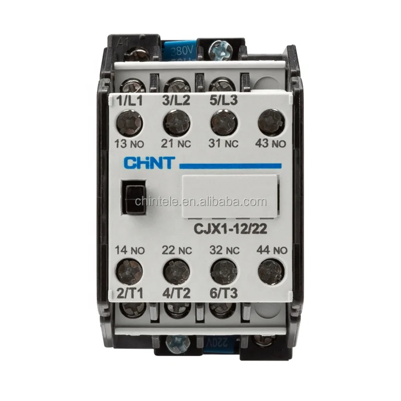 Thick materials CHINT general magnetic electric ac 3 phase contactor 24v 220v with good price