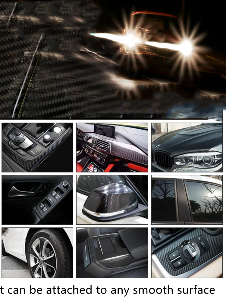 Объемная текстурированная синяя виниловая пленка из углеродного волокна без пузырьков воздуха наклейка для украшения салона автомобиля