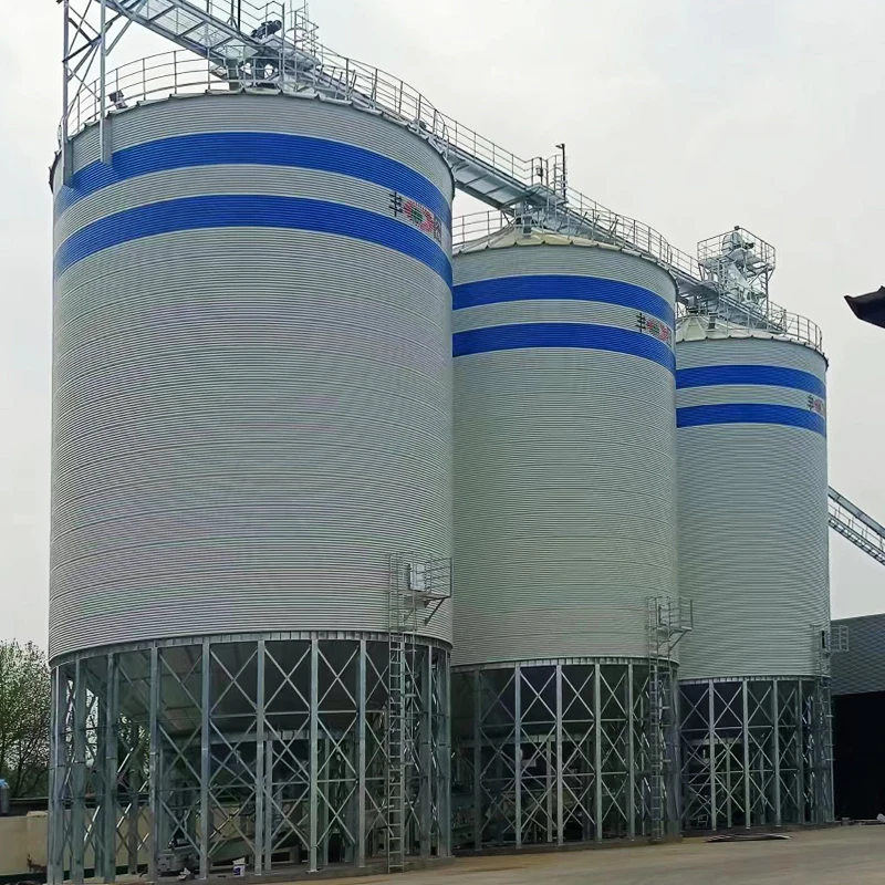 Easy to install chicken coop food storage silo wheat storage silos capacity 10 tons maize silo for sale grain storage 5 ton