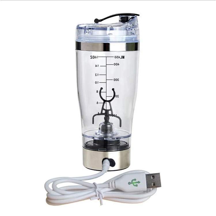 USB Rechargeable Electric Protein Shaker Blender Mixer Bottle Mixing Cup