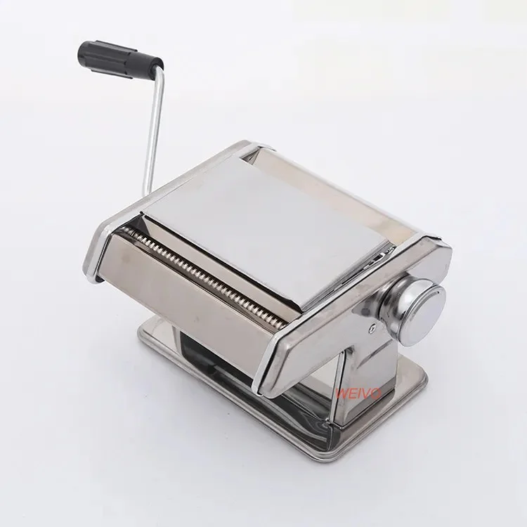 Hot Selling Home Kitchen Stainless Steel Manual Pasta Maker Machine Hand Crank Pastry Roller Spaghetti Noodle Maker for food