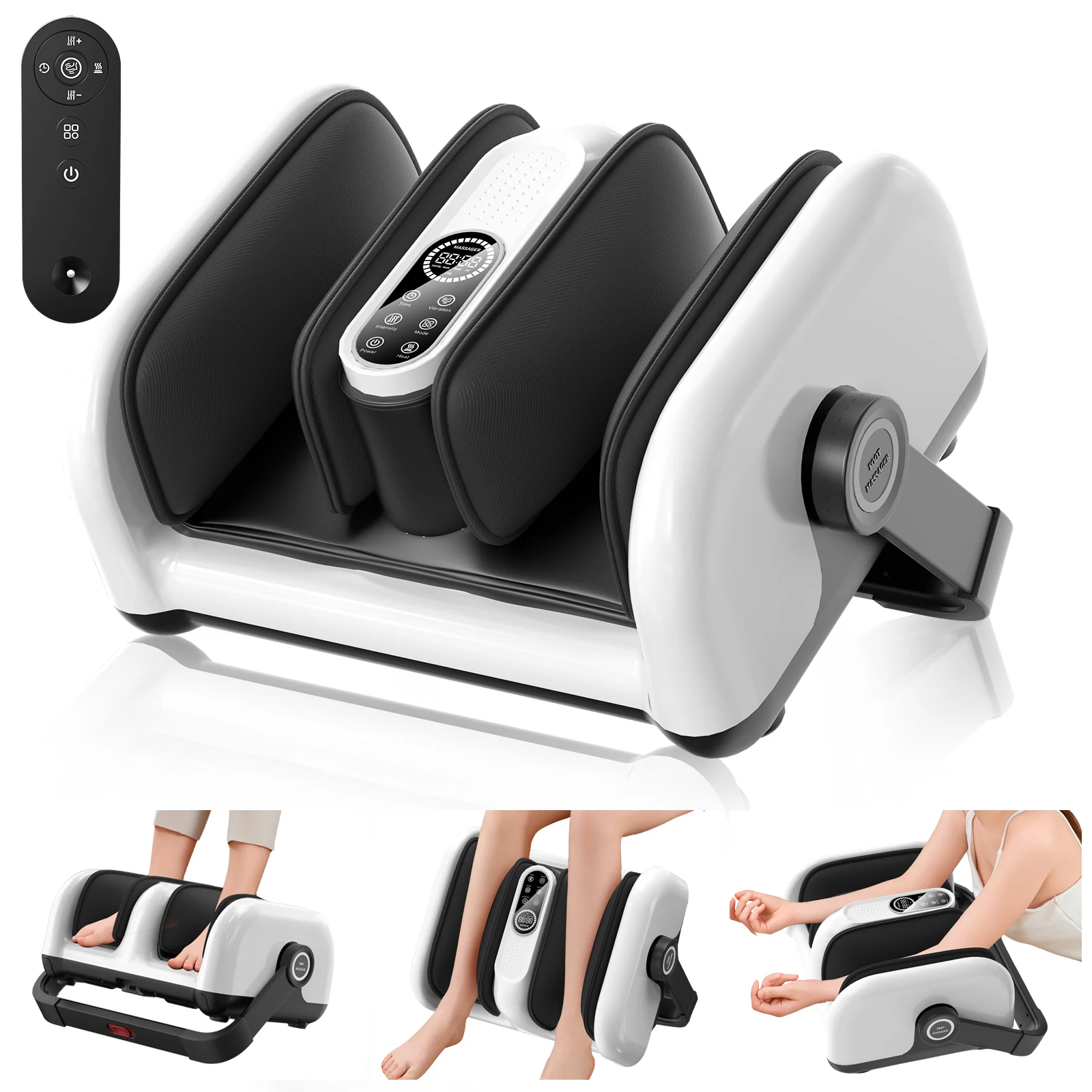 Electric Chinese Foot Leg 360 Degree Adjustable Bar Foot Leg  Massager With Heating
