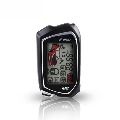 
Anti hijacking Remote Control Start Anti theft 1500M LCD Display 2 way Car Alarm System 