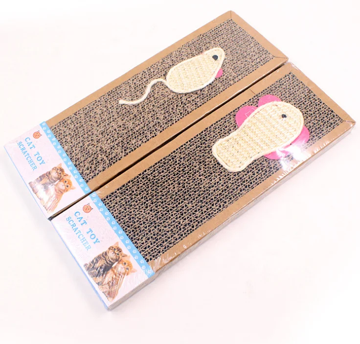 
Simple style high quality corrugated paper cat scratch board cardboard 