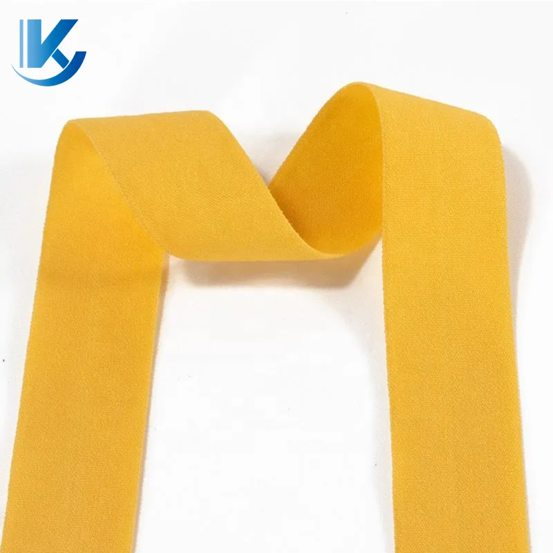 KY Wholesale High Quality Clothes Webbing Manufacture 10MM - 50M Melastic Ribbon Binding Bias Tape Shoes and Bags Printed Coated