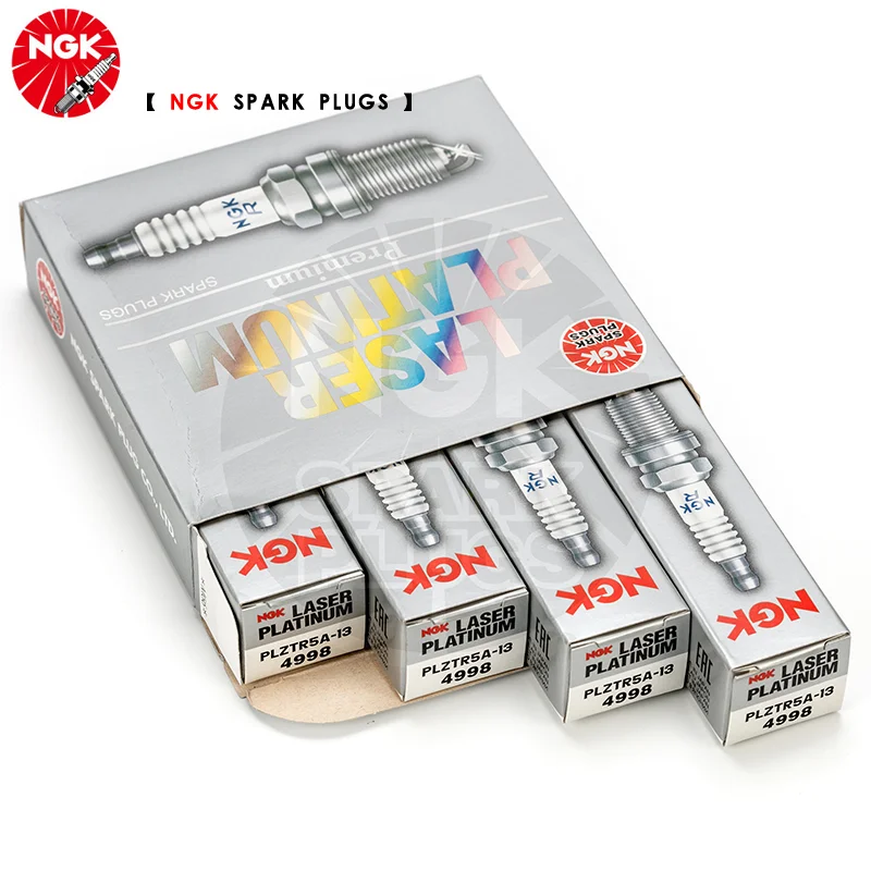 Original Genuine NGK Spark Plug Laser Platinum PLZTR5A-13 4998 Only NGK Dealer for Dodge Journey Crysler 300C 2.7L EER D Engine