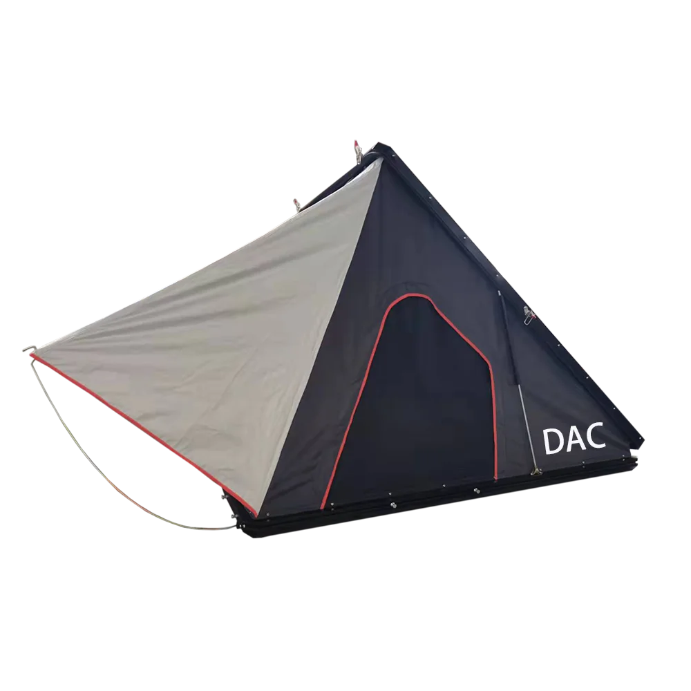 4x4 triangle cruiser hard aluminium camping truck car awning shell camper adventure trailer roof top tent