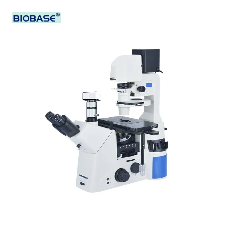 BIOBASE China Inverted Biological Microscope BMI-39XD ELWD condenser NA0.3 Trinocular Biological Microscope for Lab