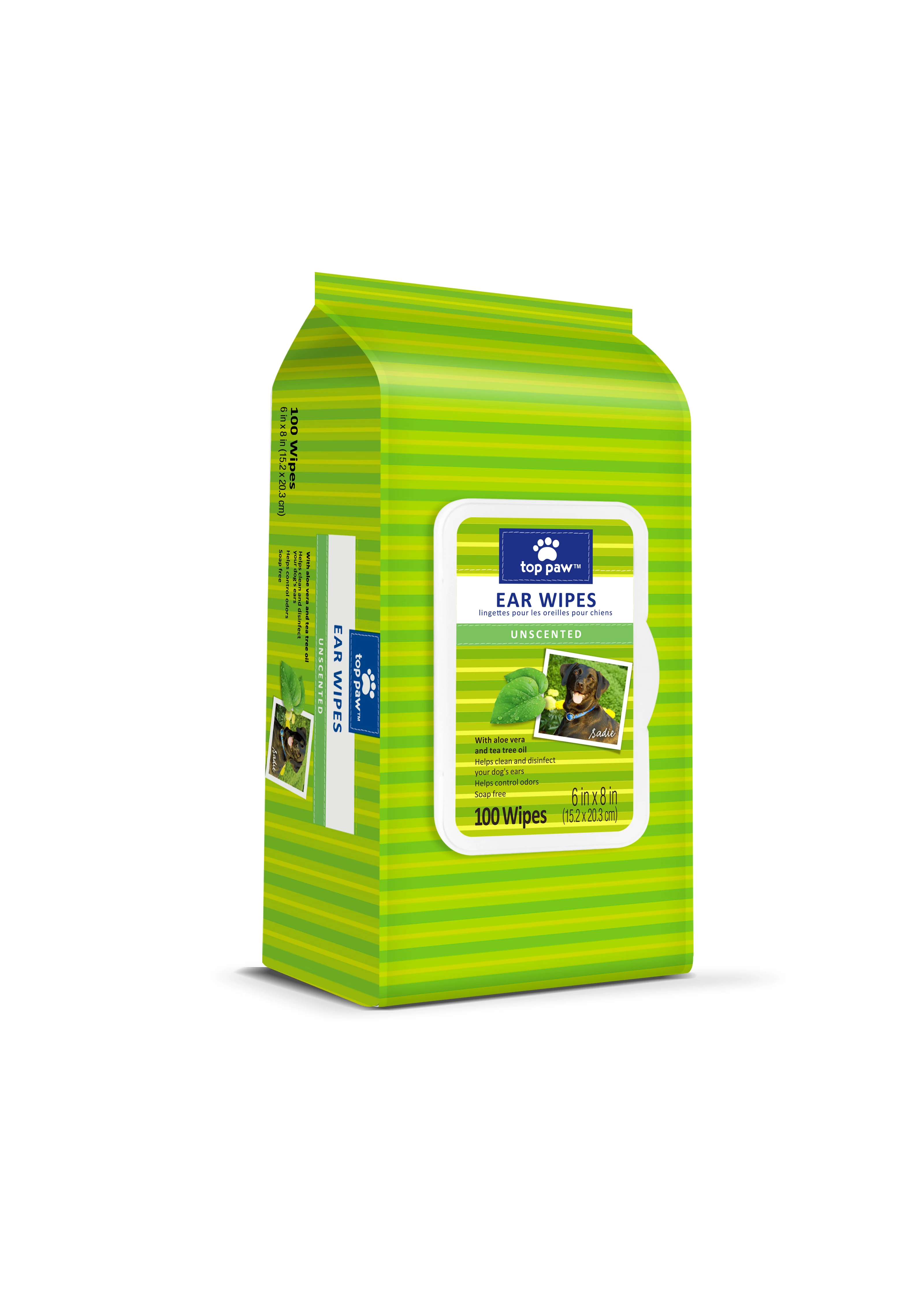 Индивидуальные органические ушные салфетки для домашних животных, салфетки для ухода за глазами, пятна от разрыва, дезодорант для домашних животных, влажные салфетки для очистки собак и кошек