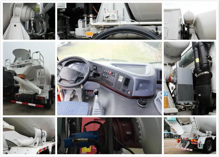 Хорошее качество новый Грузовик Sinotruk Howo низкая цена бетономешалка 380/400HP для продажи