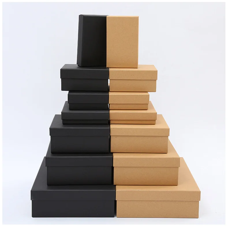 Wholesale YZX-t01 Custom Printing Paper Gift Box  Cardboard Lid And Base Boxes For Gift Frame Candle Card