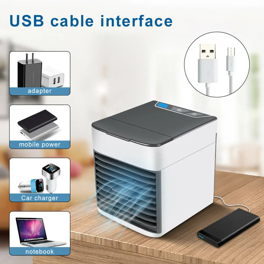 Настольный воздушный кулер с USB маленький водяной мини-вентилятор для дома общежития офиса устройство охлаждения