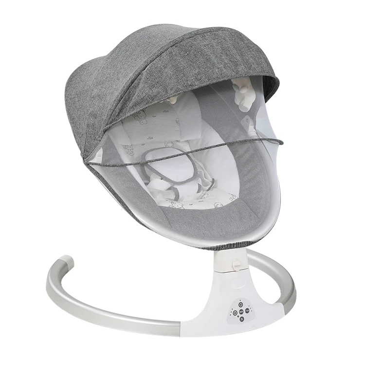 Intelligent musical electric baby swing cradle infant rocker chair