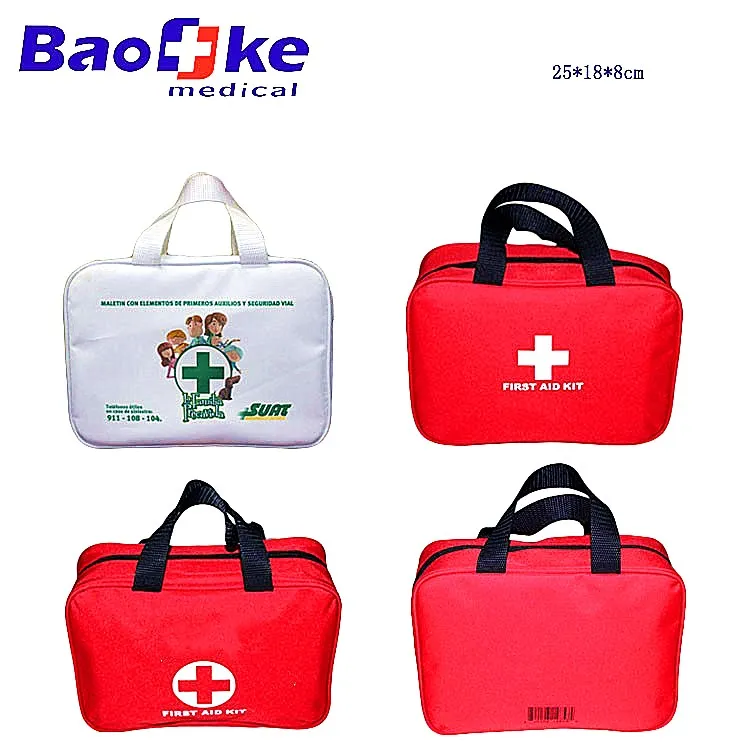 First Aid Kit with Cute Portable Handbag Outdoor&Travel Surviving&Rescue Emergency Bag Trauma Nursing&Health Care Pack at Home