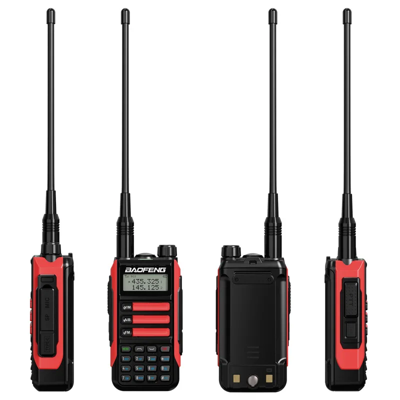 Hot Sale Baofeng UV16 Original Handheld Walkie Talkie with Earphones Long Range 128 Channels Portable Transmitter 2 Way Radio