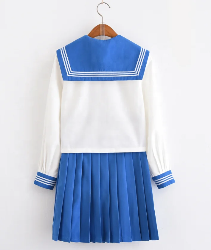 
customized casual girl sailor school uniforms,design high quality sailor suit 