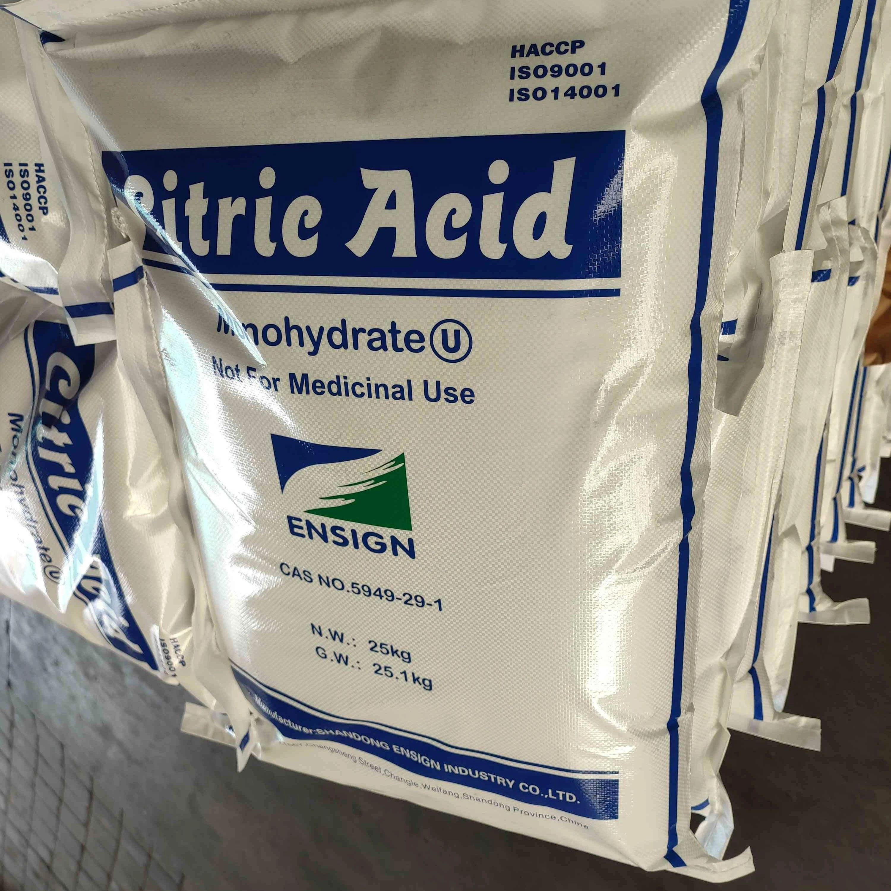 Top quality Citric Acid Monohydrate