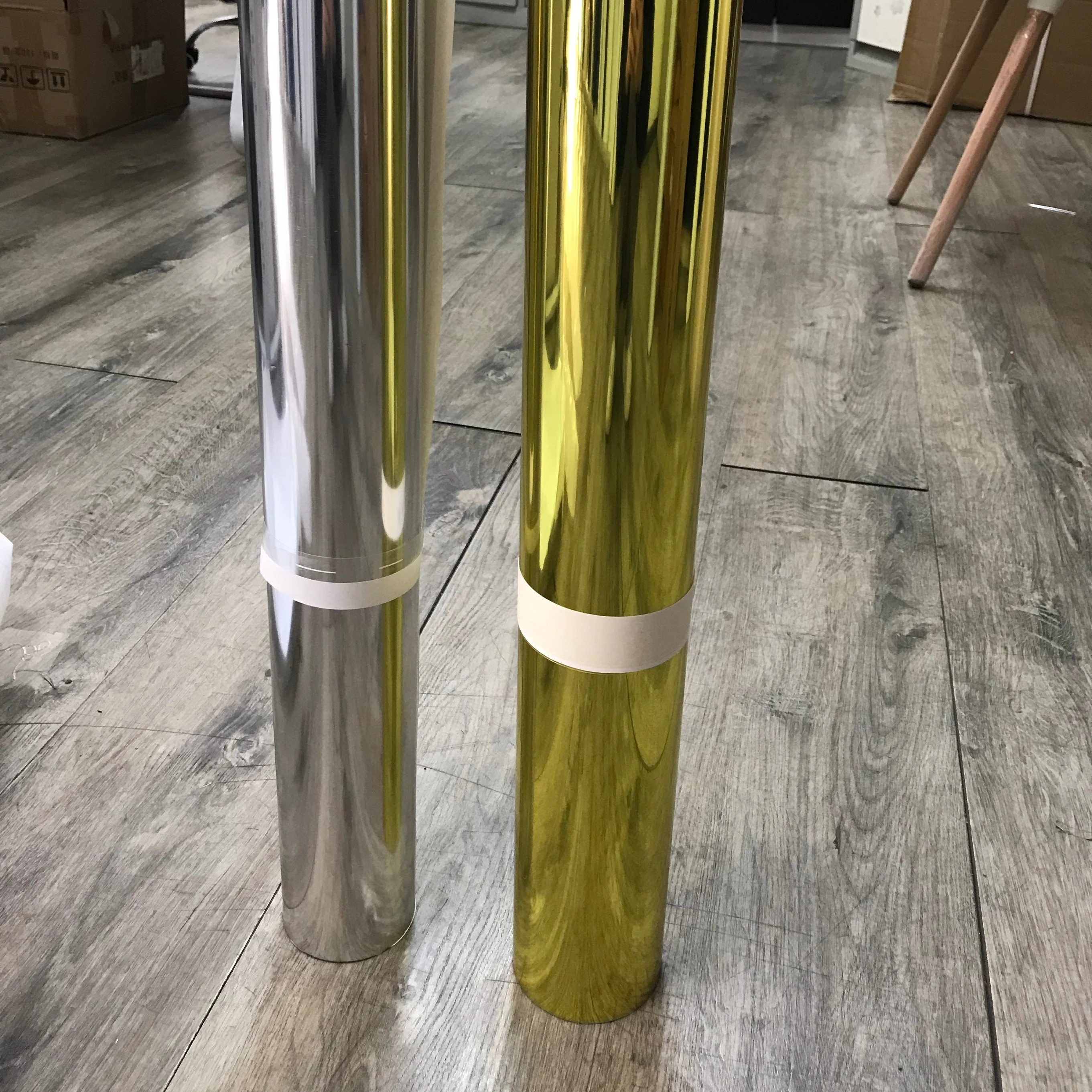 New Product Printable Advertising Materials Solvent  3m Self Adhesive Car Vinyl Gloss Gold Gloss Silver