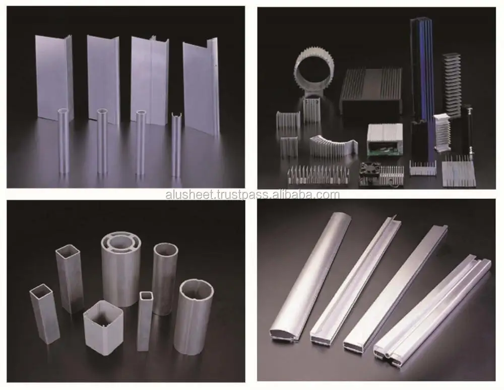 High quality Korean Aluminum Profile, Tube, Bar, Pipe, Rod & Accessories