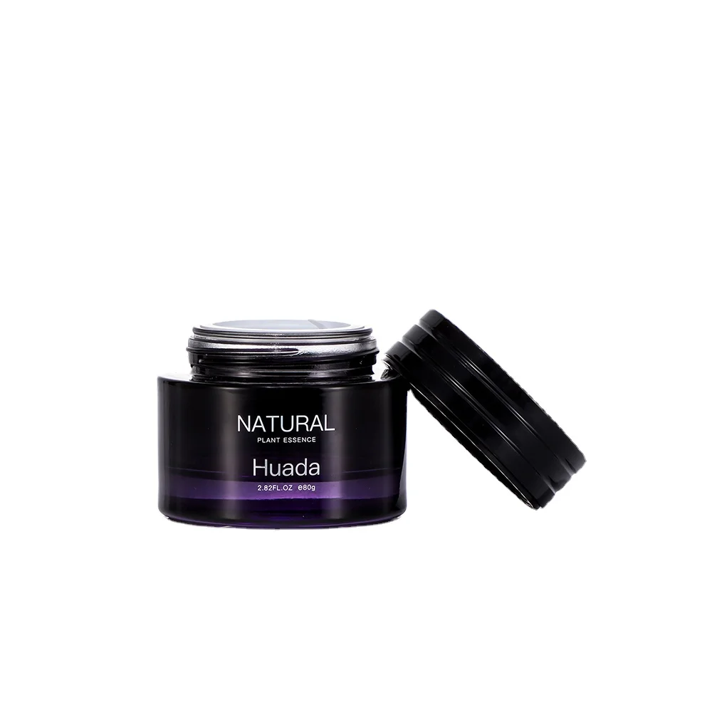 High Quality Skin Care 30 g 80 g 50 g Empty Gel Frosted  Gold cap Round glass Jar Cosmetic Cream jar cosmetic glass bottle sets