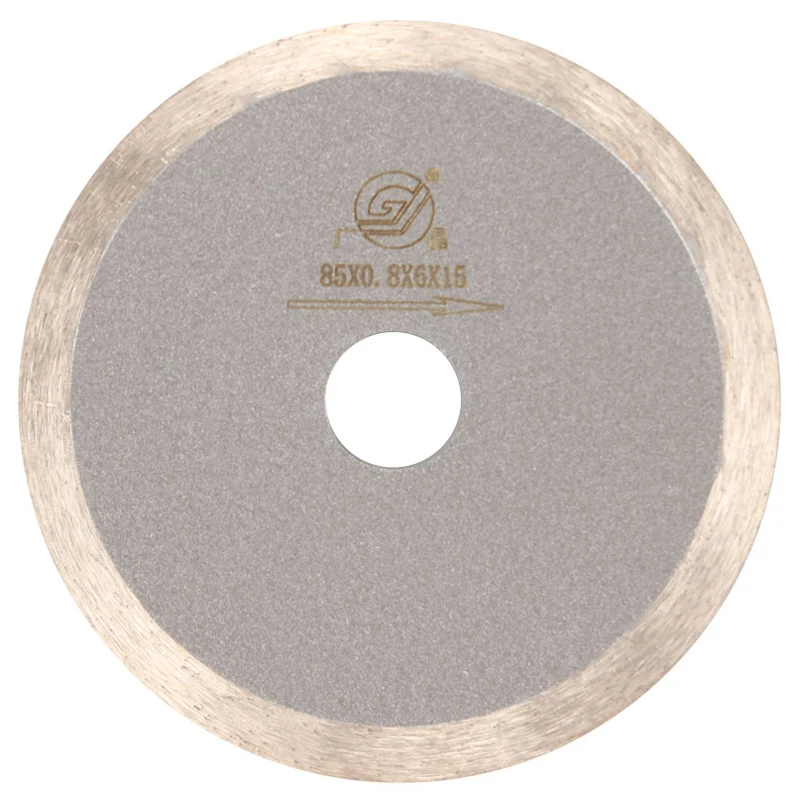 2024 Newest Design for Cutting Glass 85mm Diamond Saw Blade Glass Cutting Saw Blade Precision Ultra-Thin Glass Cutting Tool