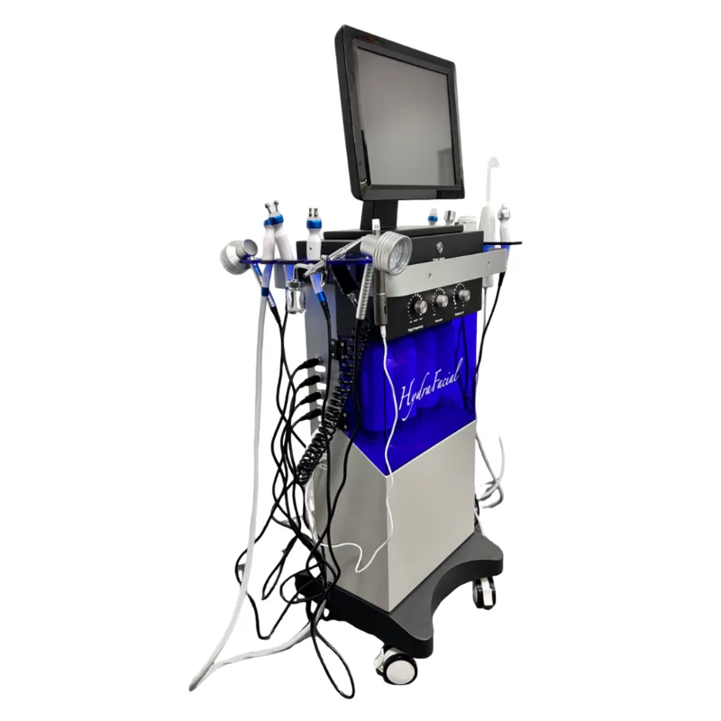 Hydro Beauty facial 14 In 1 Multifunction Korea Skin Jet Peel Facial Machine HydraDermabrasion Aqua Peel  Machine