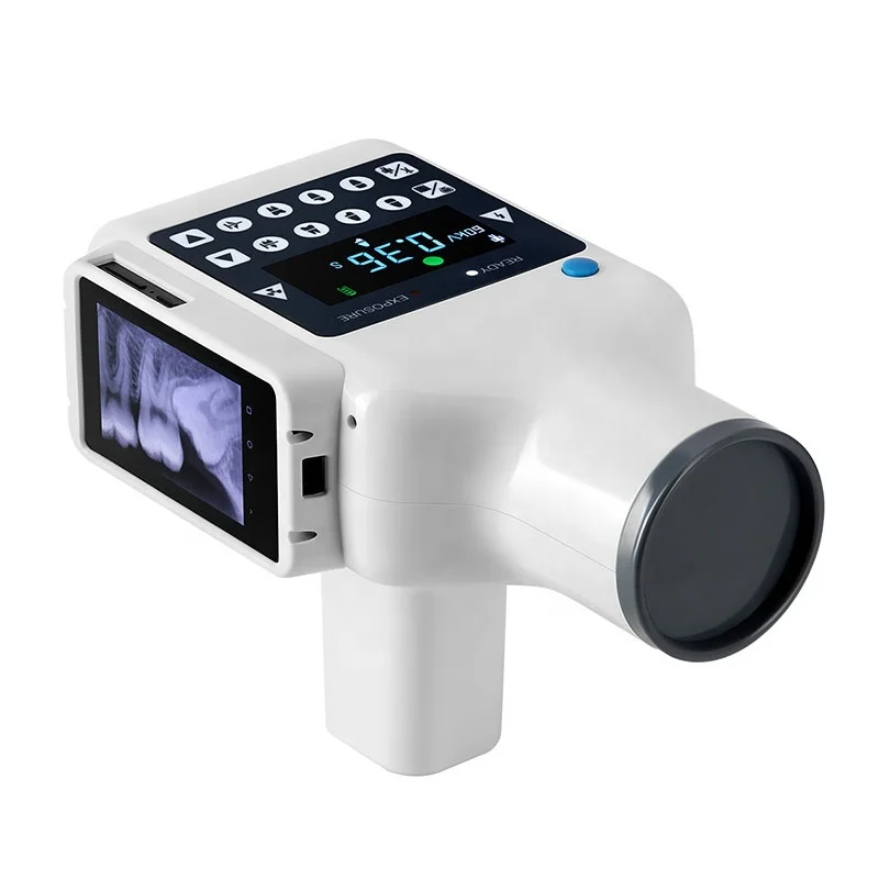 Built-in Screen Dental X Ray Machine with Sensor Shows X-ray Images
