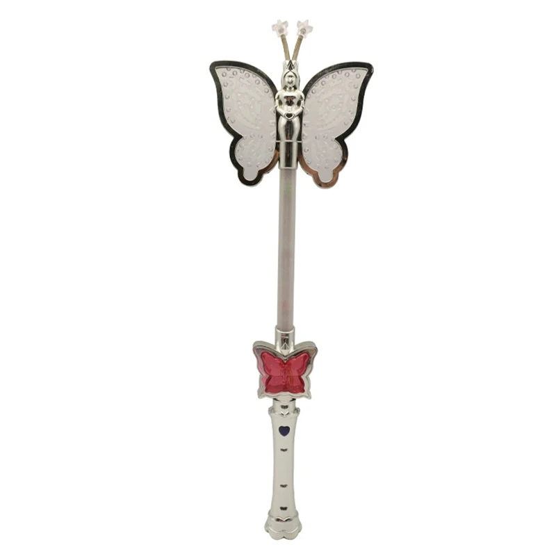 New Style LED Flash Fairy Wand 11 Lights Cheer Butterfly Magic Wand