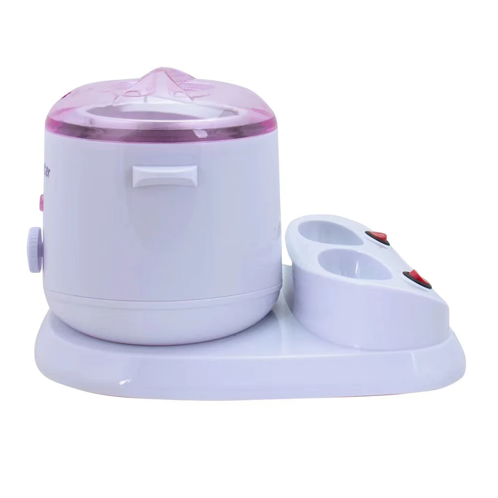 Professional Selling Depilatory Waxing Warmer Heater Wax Warmer 2 in1 Wax Heater For salon Beauty