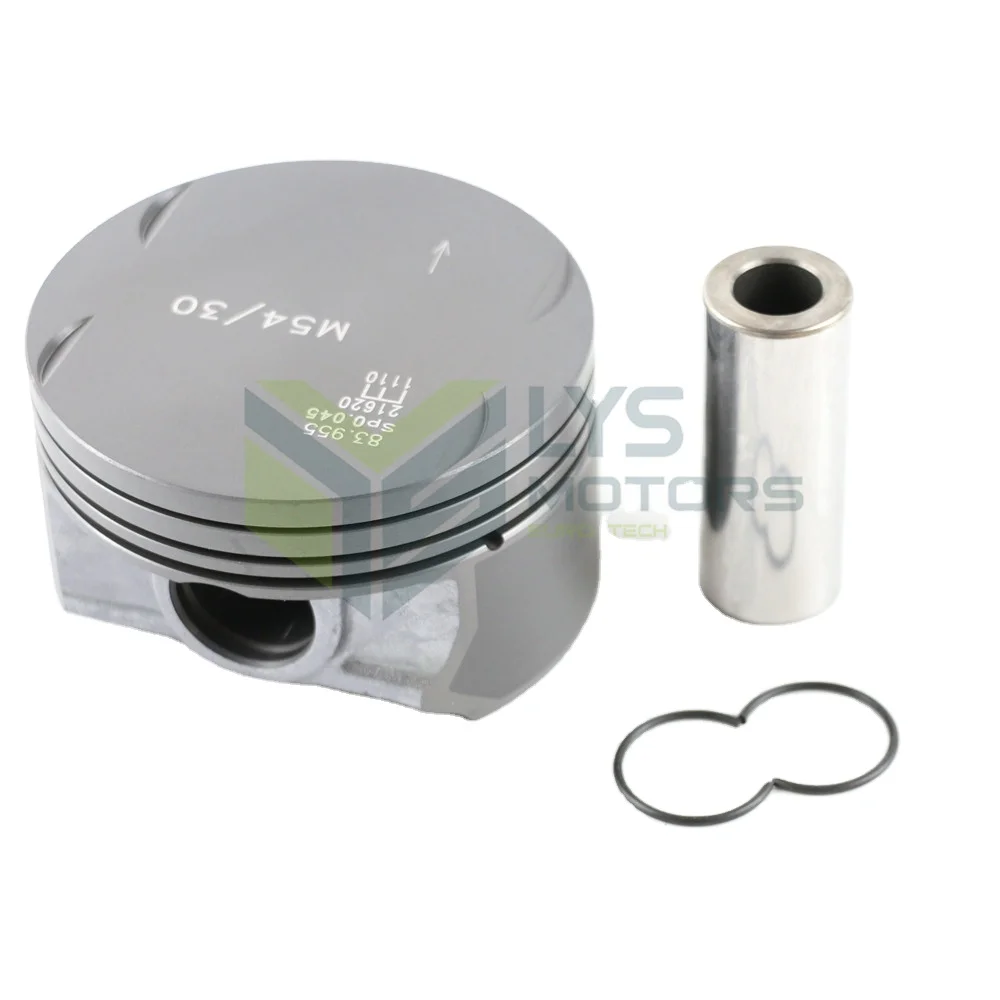 Engine Parts engine piston Kit with Ring for Car Model engine 3.0L M54B30 11257506223 11257506222  84mm Diameter STD 0.5