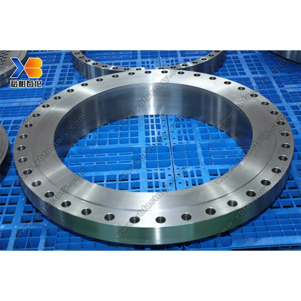 China Factory Large Size CNC Tube Condenser Pipe Fittings Custom Slip Flanges