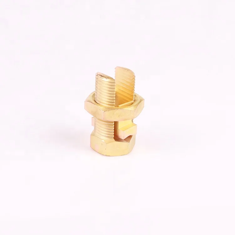 Supplier China Earthing Clamp Split Bolt Connectors Copper Wire Clamps