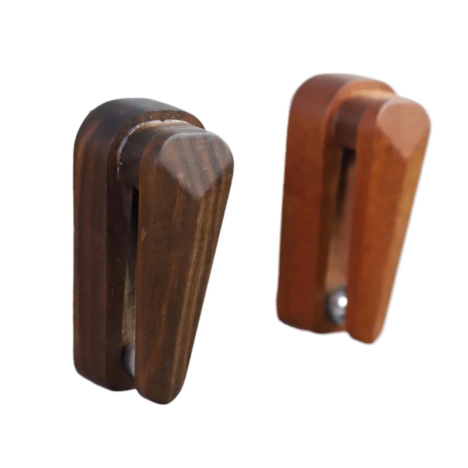 Manufacturer Supply Black Walnut Wood Hook for Folk and Electric Guitar Wall Mount for Clothing and Guitar Care