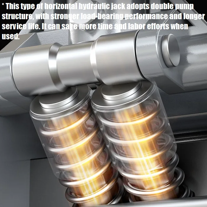 High quality underground jacking machine horizontal 3 ton 2.5 ton floor jack horizontal hydraulic jacks