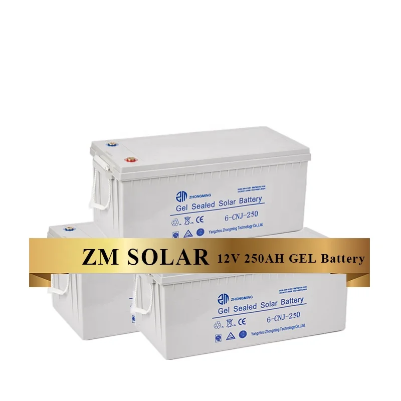 Deep Cycle Solar Battery Gel Battery 12V 100Ah 150AH 200AH 250AH Agm Battery For Back Up System Use