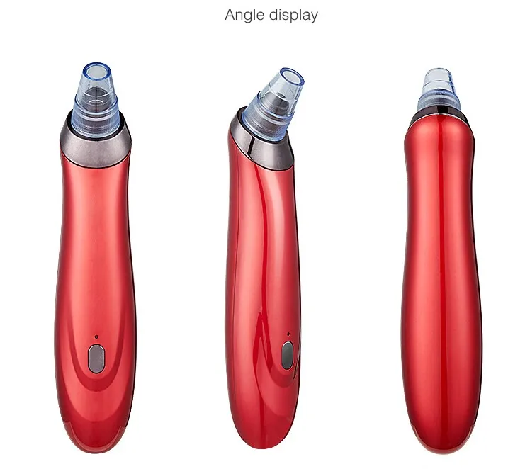 Rechargeable Professional Electric Blackhead Vacuum Pore Cleansing Sucking Blackhead remover Instrument kit