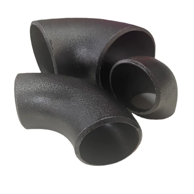 ASTM A234 WPB ANSI B16.9 STD long radius steel elbow pipe fittings 90 degree elbow