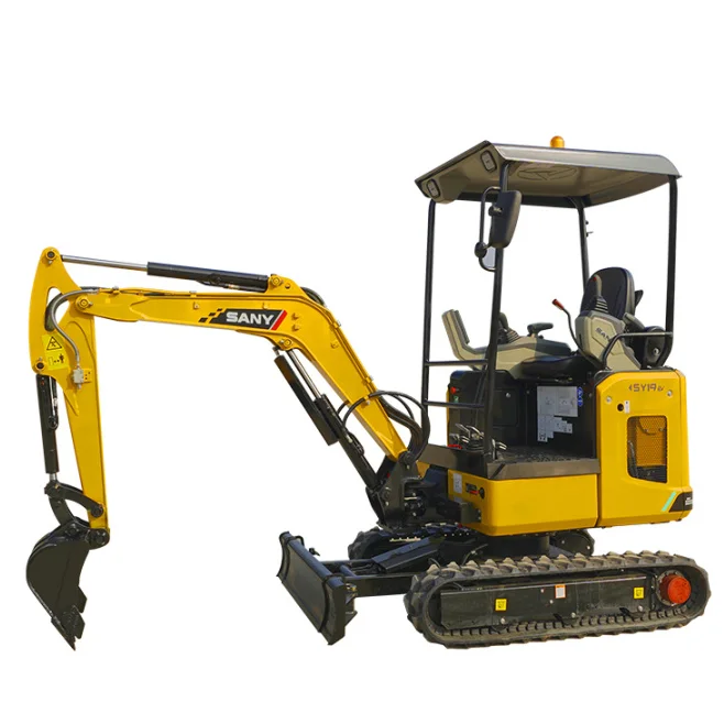 Новый Электрический мини-экскаватор SY19 E 2 тонны компактный электронный экскаватор для продажи