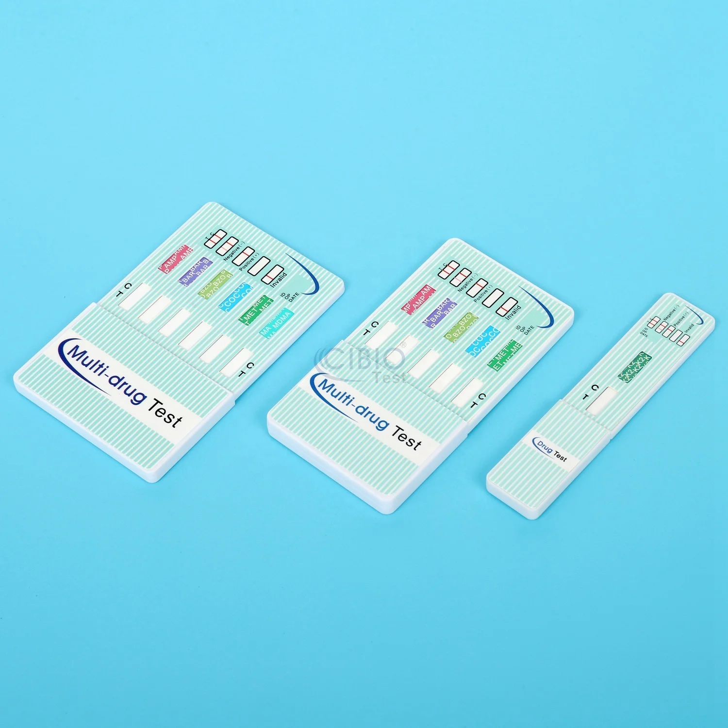 510(k) cleared for OTC use Drug substance Abuse test dipcard For AMP BUP COC OPI BZO
