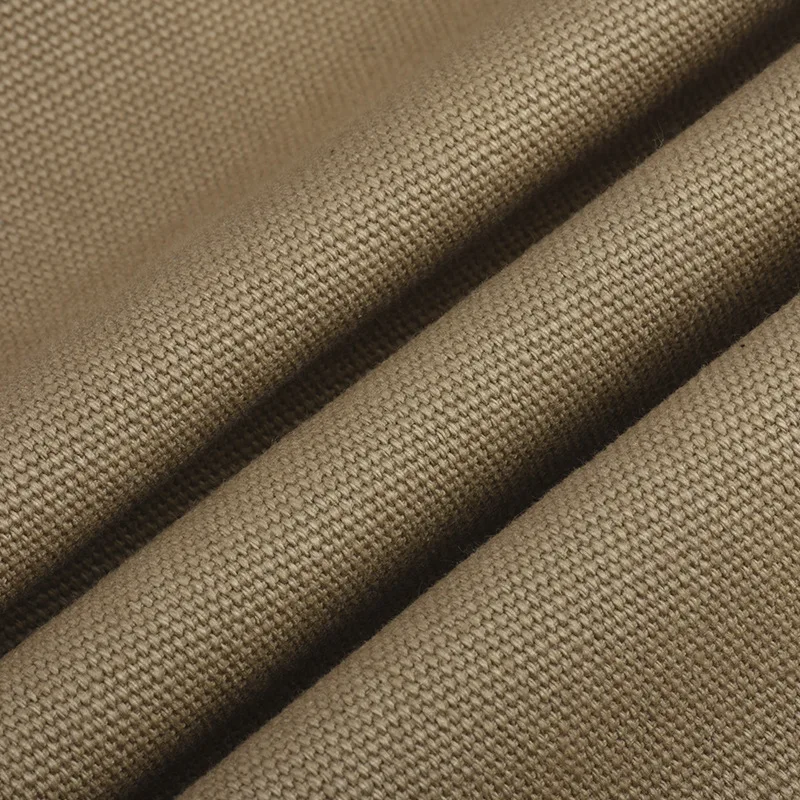 Оптовая продажа Униформа хлопчатобумажная ткань саржа 16 унций спандекс для сумок